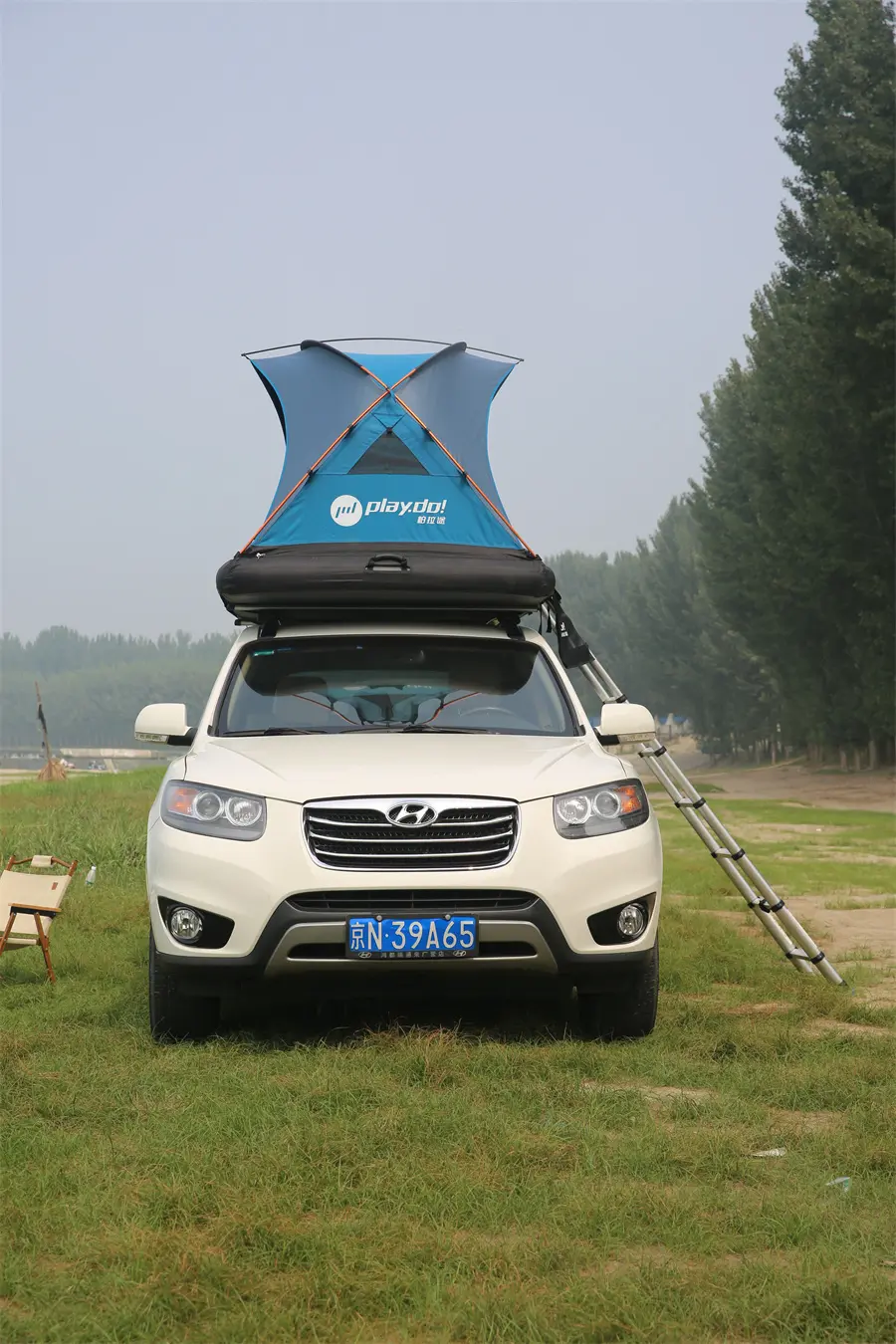 Lightweight Shell Inflatable Rooftop Tent Outdoor 035zx