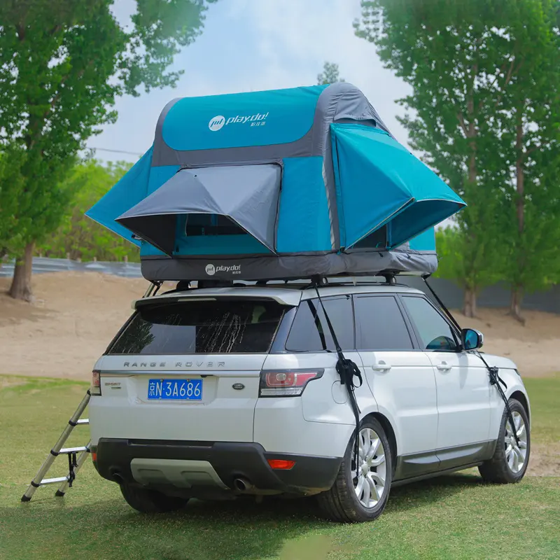 Island of Fish Inflatable Rooftop Tent Portable and Lightweight