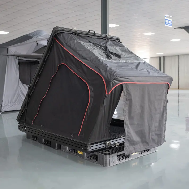 Factory Aluminum Triangle Hard Shell Roof Top Tent