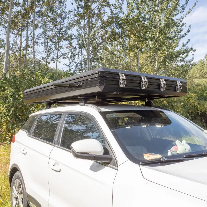 Factory Aluminum Triangle Hard Shell Roof Top Tent
